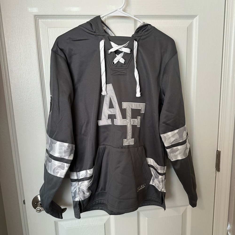 Colosseum Gray Men's Air Force Hoodie